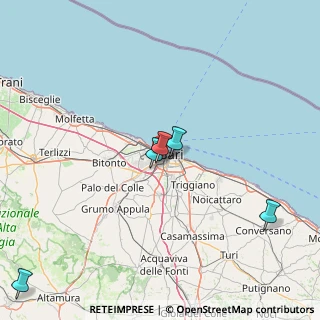 Mappa Via Bruno Buozzi, 70123 Bari BA, Italia (21.38)