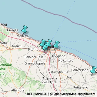Mappa Via Bruno Buozzi, 70123 Bari BA, Italia (27.596)