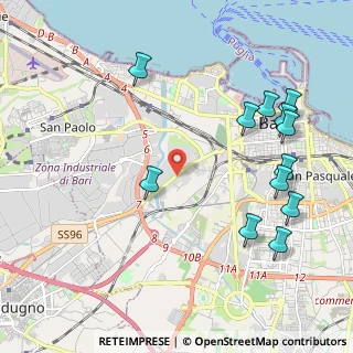 Mappa Via Bruno Buozzi, 70123 Bari BA, Italia (2.6275)