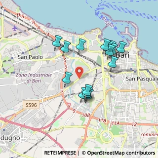 Mappa Via Bruno Buozzi, 70123 Bari BA, Italia (1.77)