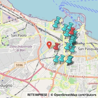 Mappa Via Bruno Buozzi, 70123 Bari BA, Italia (2)