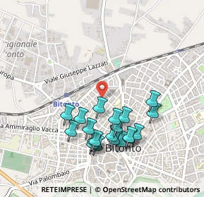 Mappa Via Carrara, 70032 Bitonto BA, Italia (0.498)