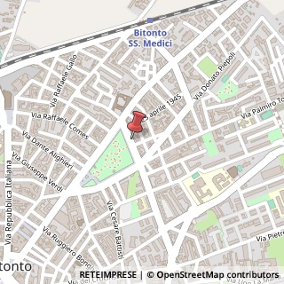 Mappa Via Pasquale Centola, 35, 70032 Molfetta, Bari (Puglia)