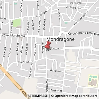 Mappa Via Venezia, 59, 81034 Mondragone, Caserta (Campania)