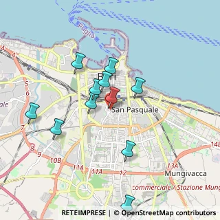 Mappa Piazzale Giulio Cesare, 70124 Bari BA, Italia (1.82455)
