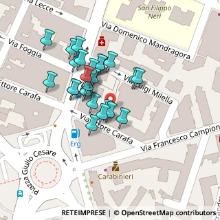Mappa Via Luigi Milella, 70124 Bari BA, Italia (0.02759)