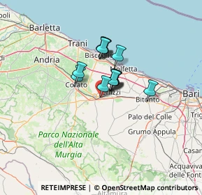 Mappa Piazza Antonio Amenduni, 70037 Ruvo di Puglia BA, Italia (8.13214)