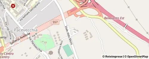 Mappa Benevento