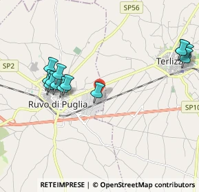 Mappa Via Nelson Mandela, 70037 Ruvo di Puglia BA, Italia (2.37154)