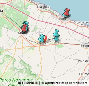 Mappa Via Nelson Mandela, 70037 Ruvo di Puglia BA, Italia (7.93125)