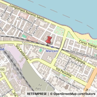 Mappa Via Guglielmo Oberdan, 8, 70121 Bari, Bari (Puglia)