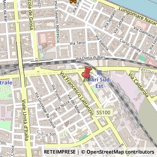 Mappa Via Giovanni Amendola, 31, 70126 Bari, Bari (Puglia)
