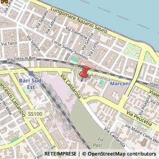 Mappa Via Bersaglieri,  26, 70126 Bari, Bari (Puglia)