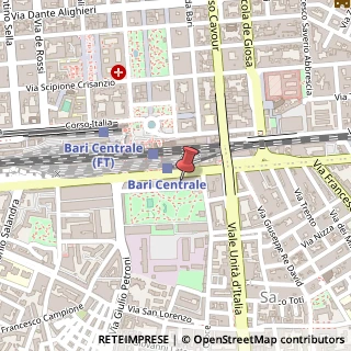 Mappa Via Giuseppe Capruzzi, 152, 70126 Bari, Bari (Puglia)