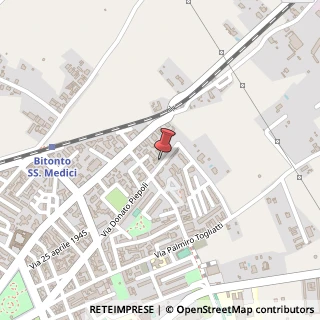 Mappa Via Francesco Santoruvo, 8, 70032 Bitonto, Bari (Puglia)