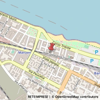Mappa Via Goffredo Mameli, 191, 70126 Bari, Bari (Puglia)