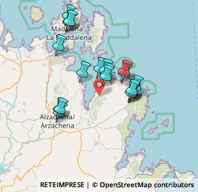 Mappa Località Pulicinu, 07021 Arzachena SS, Italia (6.5775)