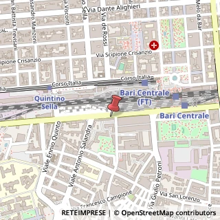 Mappa Via Giuseppe Capruzzi, 244, 70124 Bari, Bari (Puglia)