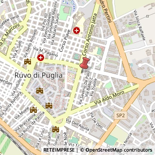 Mappa Via Cirillo Domenico, 72, 70037 Ruvo di Puglia, Bari (Puglia)