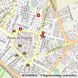 Mappa Via Cirillo Domenico, 70037 Ruvo di Puglia BA, Italia, 70033 Corato, Bari (Puglia)