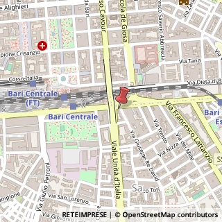 Mappa Via Giuseppe Capruzzi, 86, 70126 Bari, Bari (Puglia)