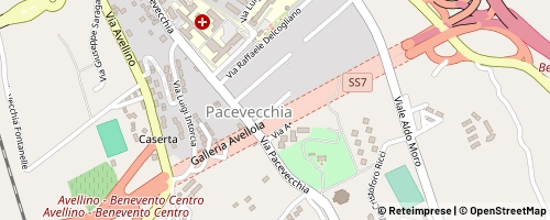 Mappa Benevento