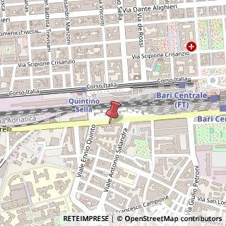 Mappa Via Giuseppe Capruzzi, 268 c/d, 70124 Bari, Bari (Puglia)