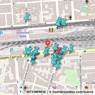 Mappa Via Giuseppe Capruzzi, 70124 Bari BA, Italia (0.10333)