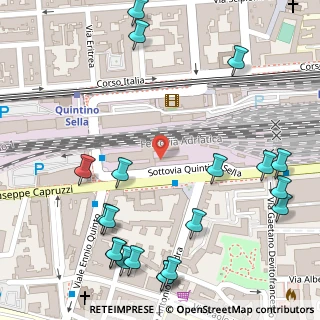 Mappa Via Giuseppe Capruzzi, 70124 Bari BA, Italia (0.196)