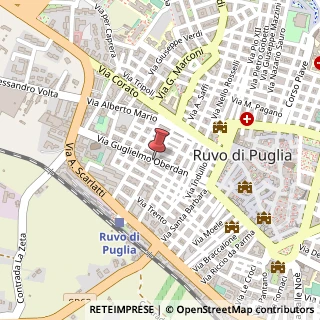 Mappa Via Duca della Vittoria, 42, 70037 Ruvo di Puglia, Bari (Puglia)