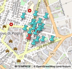 Mappa Via Pietro Colletta, 70037 Ruvo di Puglia BA, Italia (0.142)