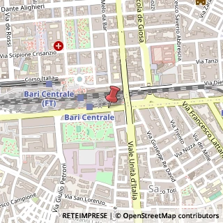 Mappa Via E, 70125 Bari, Bari (Puglia)