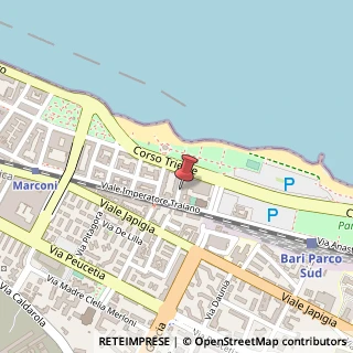 Mappa Via Carlo Guarnieri, 13, 70126 Bari, Bari (Puglia)