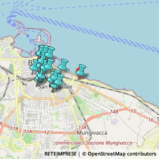 Mappa Via Carlo Guarnieri, 70125 Bari BA, Italia (2.035)