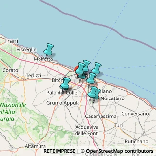 Mappa Via Olbia, 70132 Bari BA, Italia (7.92583)
