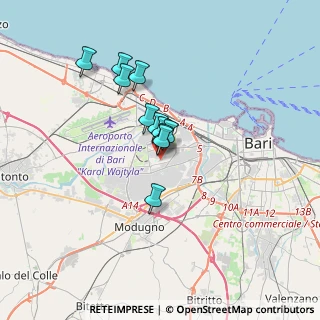 Mappa Via Olbia, 70132 Bari BA, Italia (2.52)