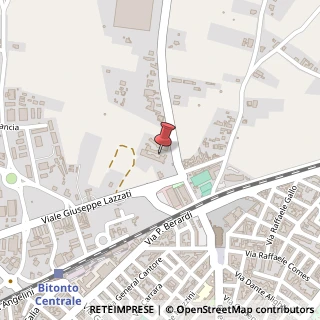 Mappa Via Giuseppe Dossetti, 8, 70032 Bitonto, Bari (Puglia)