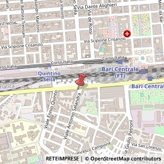 Mappa Viale Antonio Salandra, 1/N, 70124 Bari, Bari (Puglia)