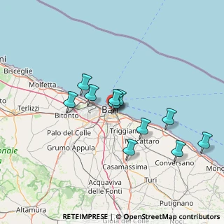 Mappa Via Antonio e Nicola Sorrentino, 70125 Bari BA, Italia (13.11364)