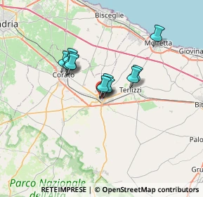 Mappa 70037 Ruvo di Puglia BA, Italia (4.88667)