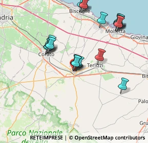 Mappa 70037 Ruvo di Puglia BA, Italia (8.595)