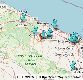 Mappa 70037 Ruvo di Puglia BA, Italia (17.69)