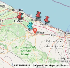 Mappa 70037 Ruvo di Puglia BA, Italia (13.61667)