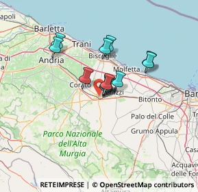 Mappa 70037 Ruvo di Puglia BA, Italia (9.86083)