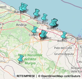 Mappa 70037 Ruvo di Puglia BA, Italia (14.71294)