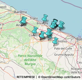 Mappa 70037 Ruvo di Puglia BA, Italia (11.644)