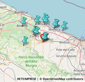 Mappa 70037 Ruvo di Puglia BA, Italia (10.47071)
