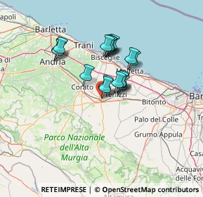 Mappa 70037 Ruvo di Puglia BA, Italia (10.36056)