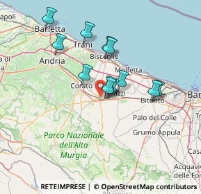 Mappa 70037 Ruvo di Puglia BA, Italia (12.19417)