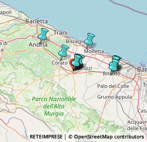 Mappa 70037 Ruvo di Puglia BA, Italia (9.12929)